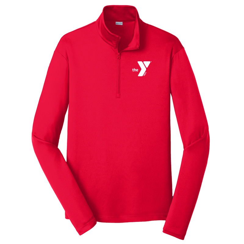 Y Competitor 1/4-Zip Pullover - Red