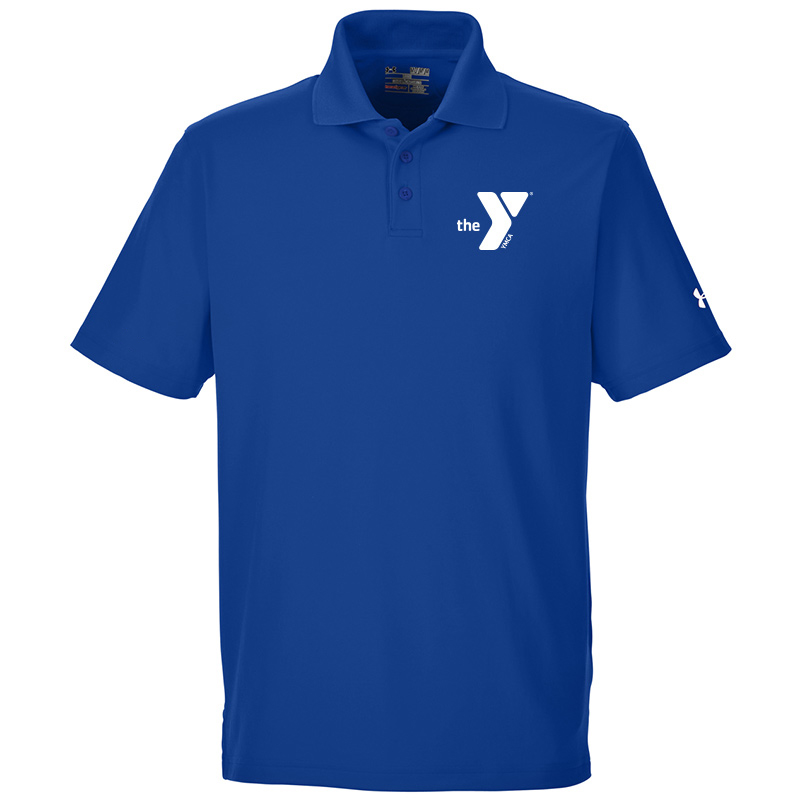 The Y in Central Maryland - Member - Y Under Armour Men's Corp Performance  Polo - Royal