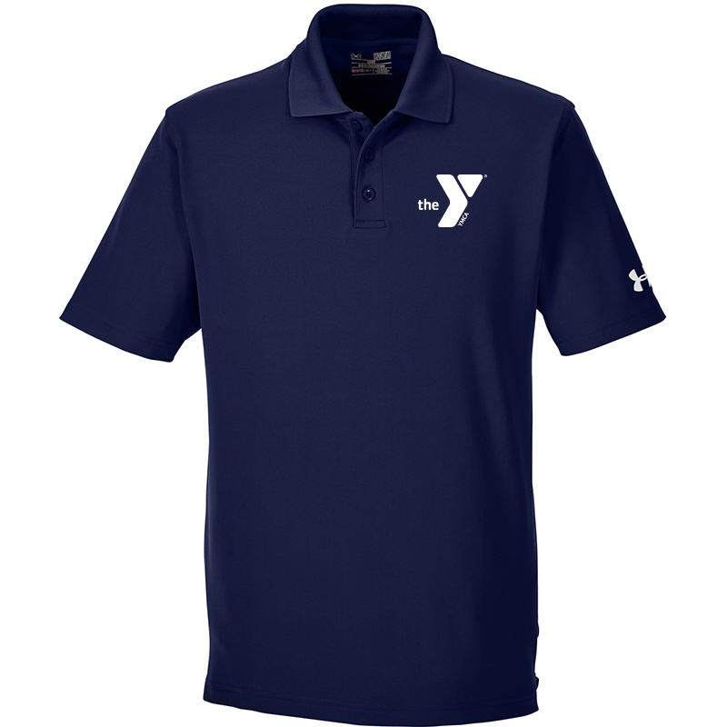 Y Under Armour Men's Corp Performance Polo - Navy
