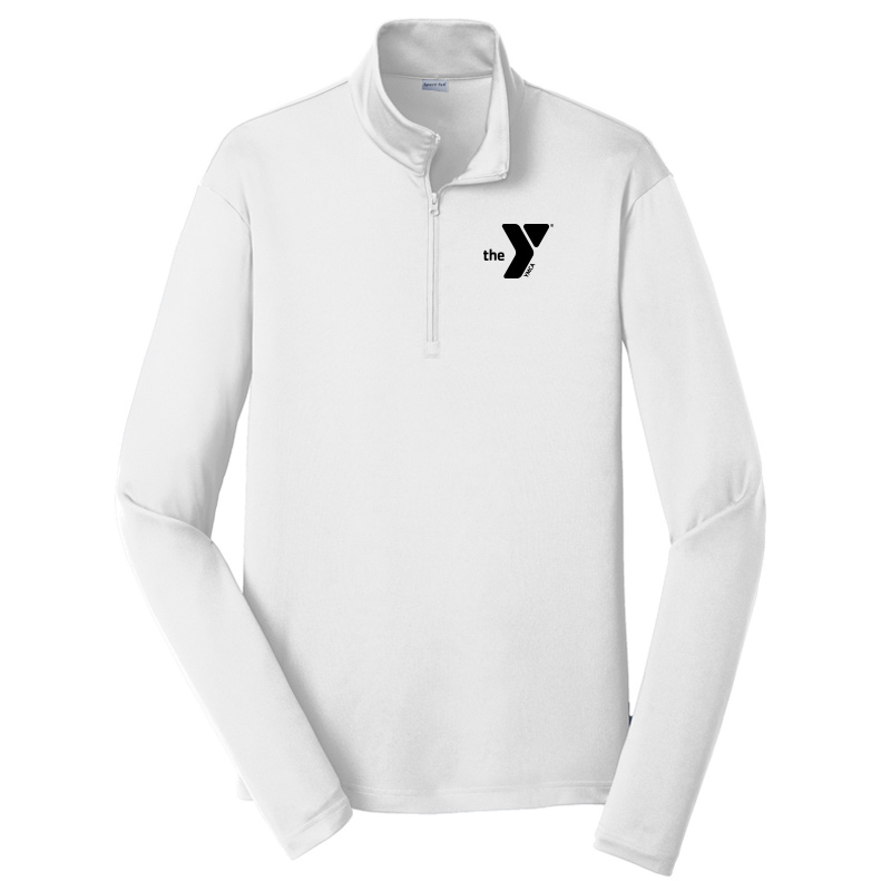 Y Competitor 1/4-Zip Pullover - White
